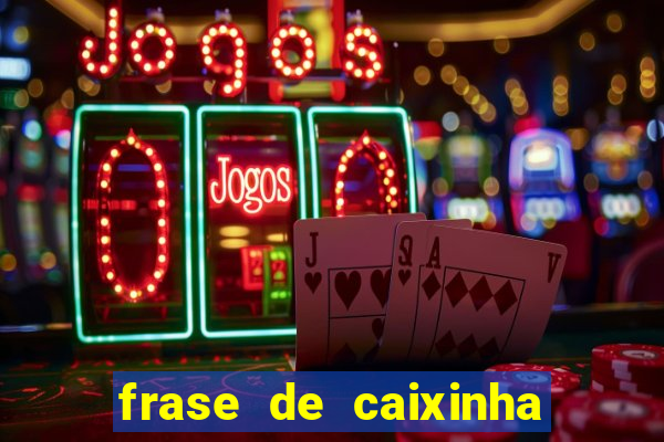 frase de caixinha de natal